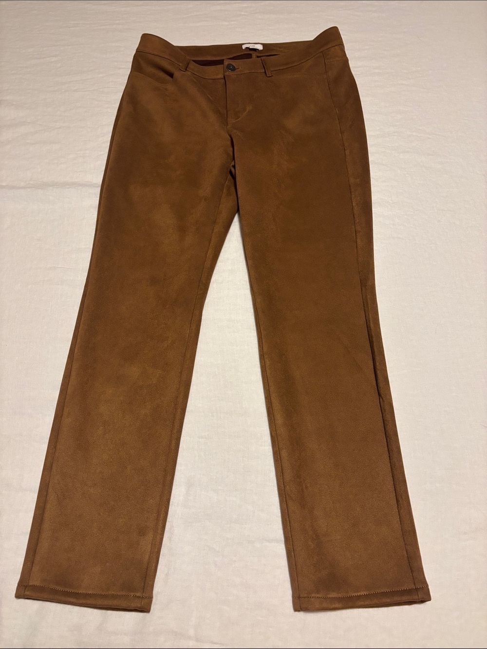 J. Jill women’s  Tan Suede-Look Chinos